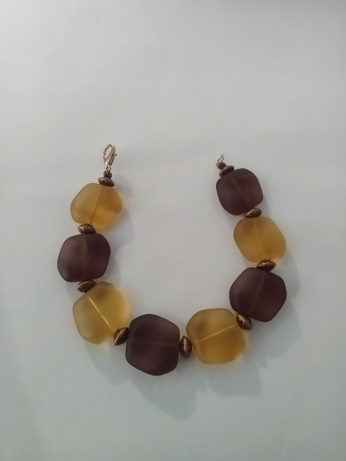 Sea Beach Glass Bracelets, Sorority Jewelry, Summer Jewelry, Glass Bracelet